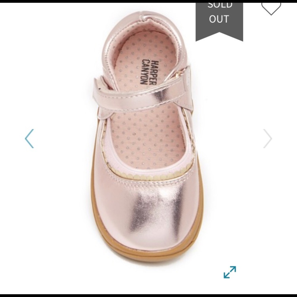 Harper Canyon Lil Molly Mary Janes Rose Gold